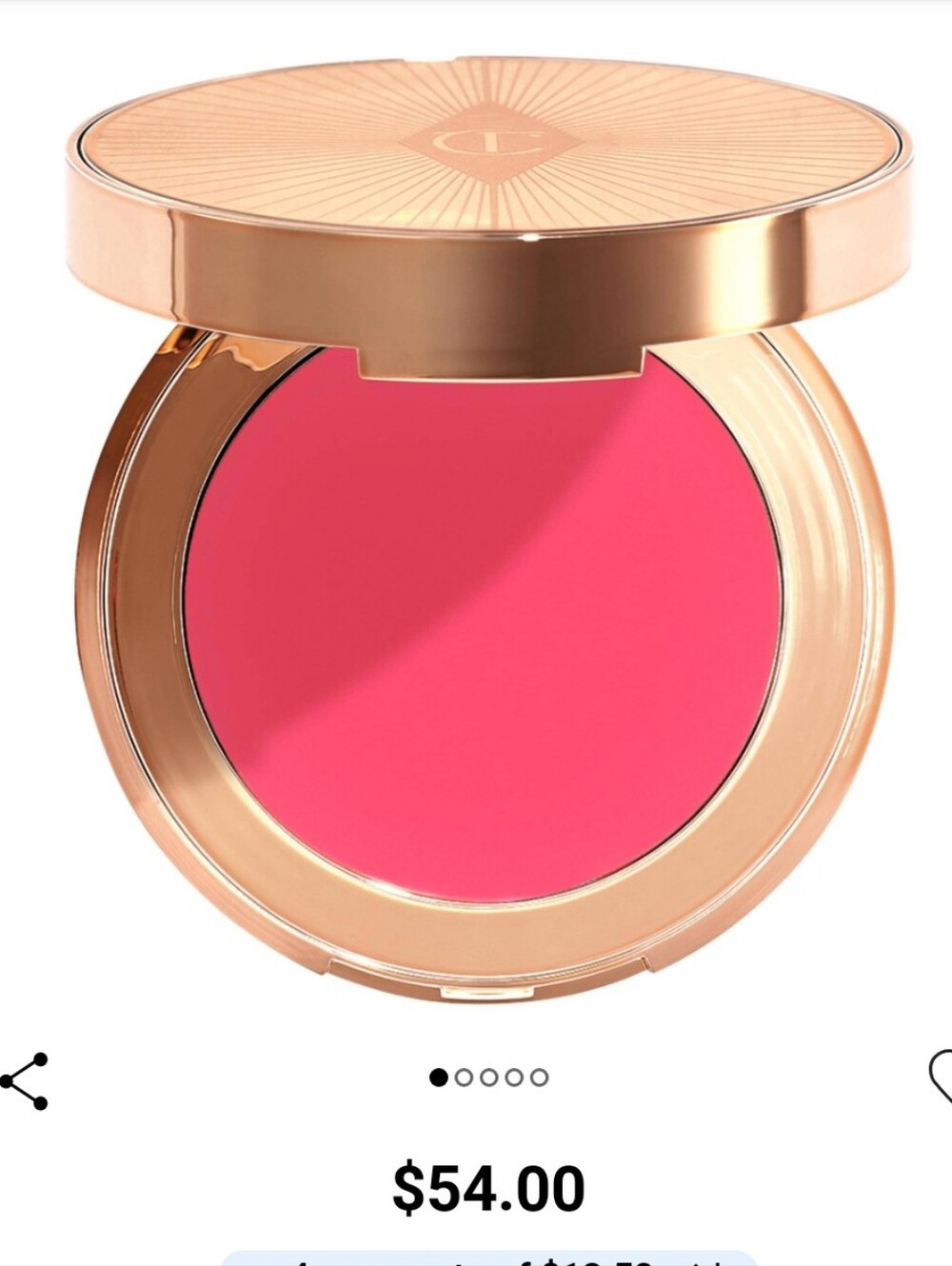 Charlotte Tilbury Lip And Cheek Glow - Paradise Pink Glow